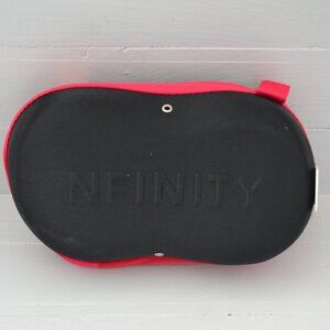 Nifinity Vengeance Pink Black Cheerleading Shoe Bag Zipper Strap Case Size 6.5